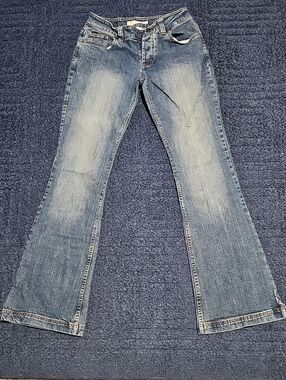 Maurices Women's Light Blue Flare Jeans